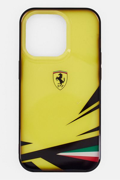 Scuderia Ferrari Pc Tpu Case With Double Layer Print Iphone 14 Pro, Multicolor