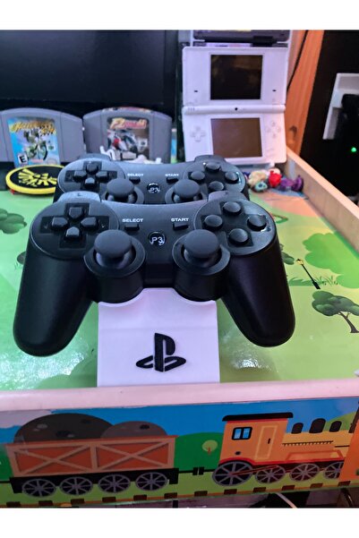 GİT3D PS3 Dual Shock Kontrol Cihazı Logolu Çift StandUyumlu