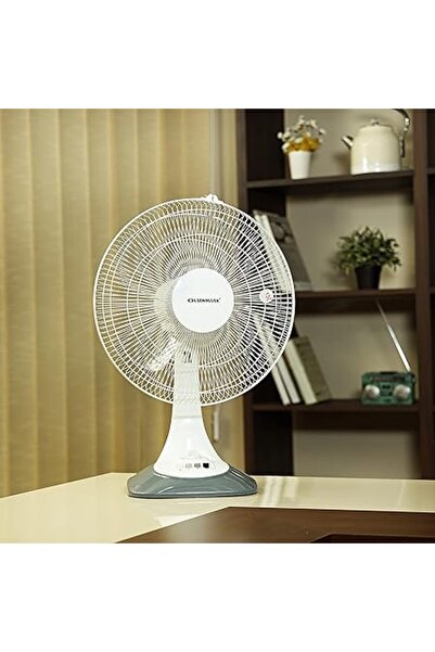 Olsenmark Table Fan- 16", Piano Switches- 3 speed settings | OMF1699