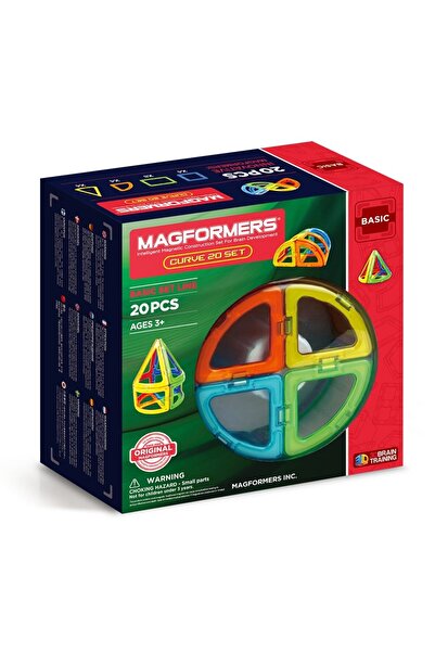 Magformers Súprava magnetických formovačov - Curve