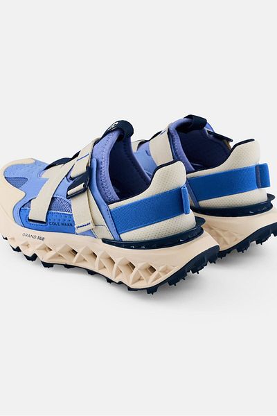 Cole Haan Women Medium 5zg Monk Running Shoes, Dusty Blue