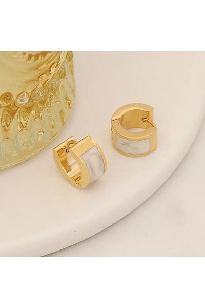 SIC MODA Elegant Stainless Steel Earrings Sic Moda 5760B