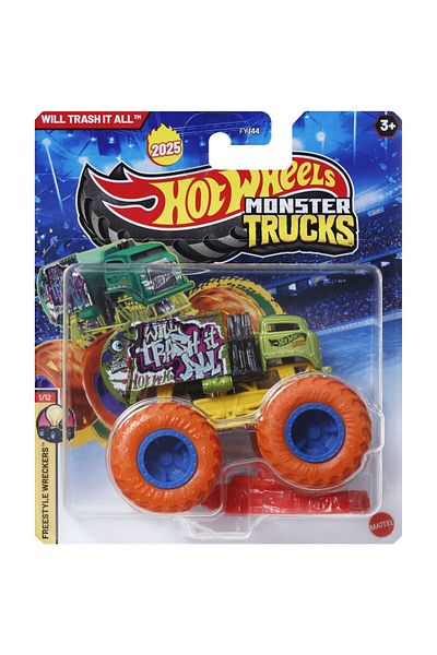 HOT WHEELS Masinuta Hot Wheels Monster Truck - Will Trash It All