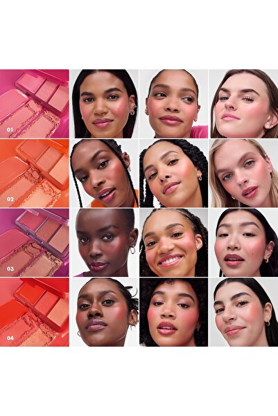 SEPHORA Palette Blush Blush Blush - Üçlü Allık Paleti