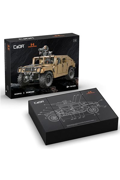 cada Set constructie CaDa - Masinuta Humvee Off Roader scara 1:8