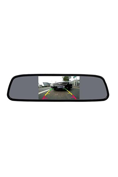HMNL 4.3 Inç Aynalı Monitör Ve Kamera Seti OTO AYNA Uyumlu