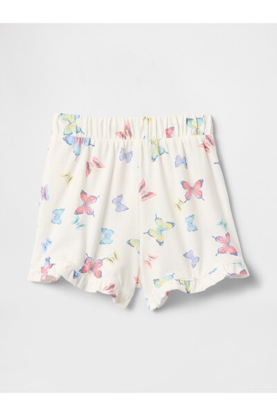 GAP Kız Bebek Beyaz Mix & Match Ruffle Şort