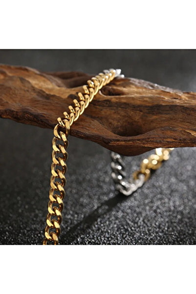 SIC MODA Bratara bicolora Inox SIC MODA 5636B