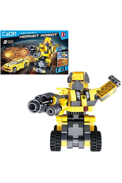 cada Set constructie CaDa - Robotul transformabil 2in1 Hornet