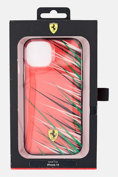 Scuderia Ferrari Iphone 14 Brand Logo Protective Case, Red