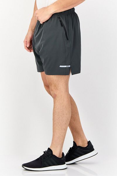 Mister Men 5 Inseam Sportswear Fit Training Shorts, Graphite Grey