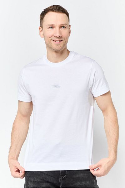Givenchy Men Crew Neck Short Sleeves Brand Logo T-shirt, White