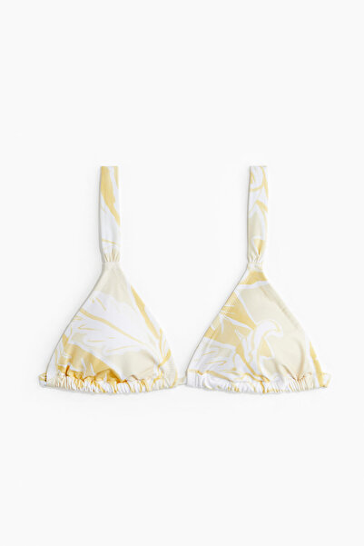 H&M Dolgulu Üçgen Bikini Üstü
