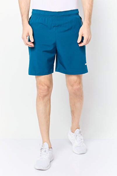 Mister شورت تدريب رجالي رياضي Fit 7 Inseam، أزرق حديدي