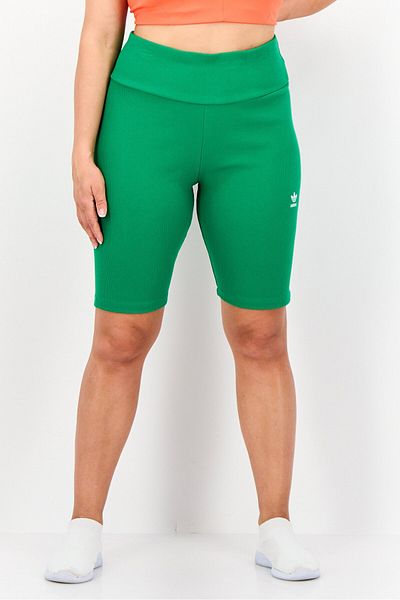 adidas Women Sportswear Fit Biker Shorts, Green