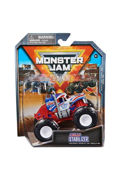 MONSTER Masinuta diecast Monster Jam - Lucas Stabilizer