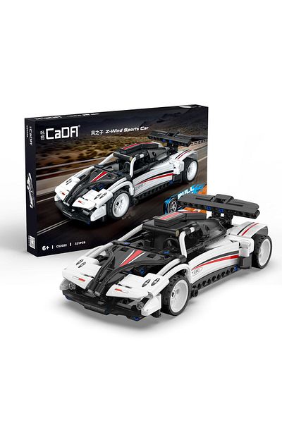 cada CaDa Construction Set - Z-Wind Sports Car C52022W