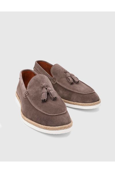 İLVİ Caistor Genuine Suede Tan Men's Loafer