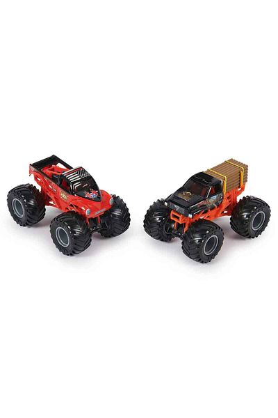 MONSTER Set 2 masinute Monster Jam - Lumberjack si Axe