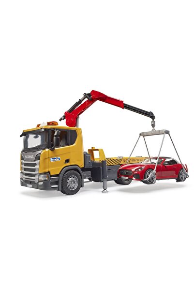 Bruder Scania 560R Tractor and Roadster Car Br03552