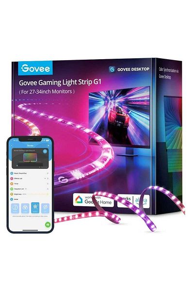 Govee Gaming Light Strip G1 Light 27-34 inch TV Monitor Backlight
