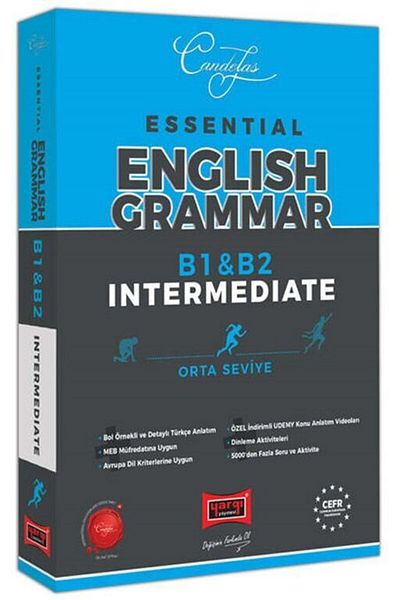 Yargı Yayınları Judgment Broadcasts Essential English Grammar B1 B2 Intermediate Intermediate
