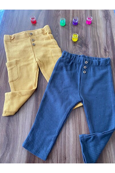 Mavişli çocuk pantolon