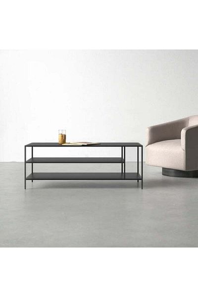 Orient A coffee table that adds a luxurious touch to your home decor.