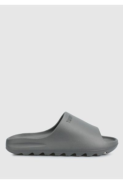 Twigy Gray Men's Beach Slippers