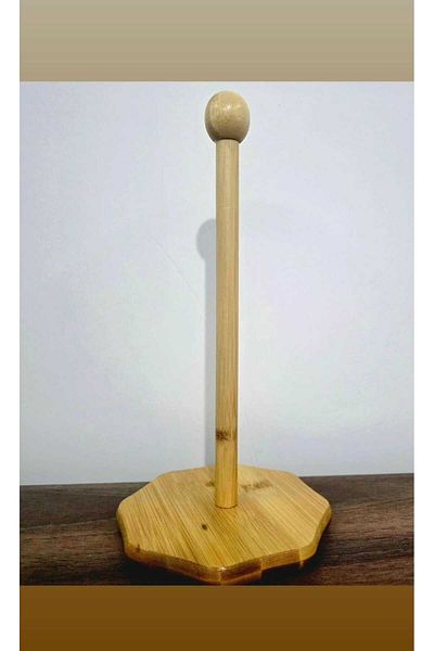 BuMeria Wooden Bamboo Napkin Holder