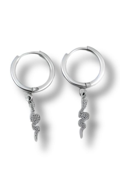 Omark Cotton Snaked Earrings