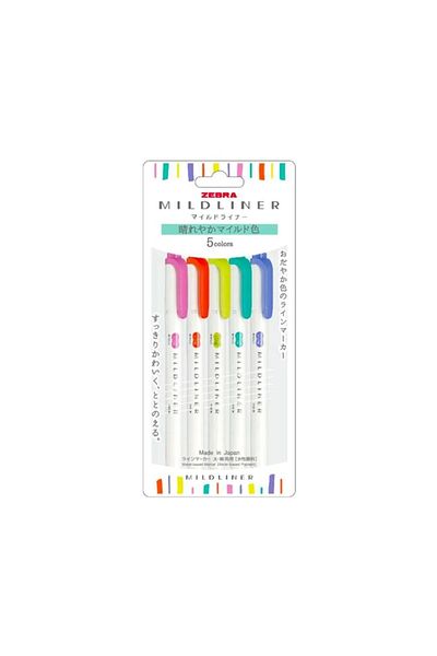 Serve Zebra Mildliner 5C-HC-N Set - Comfortable and Stylish Design