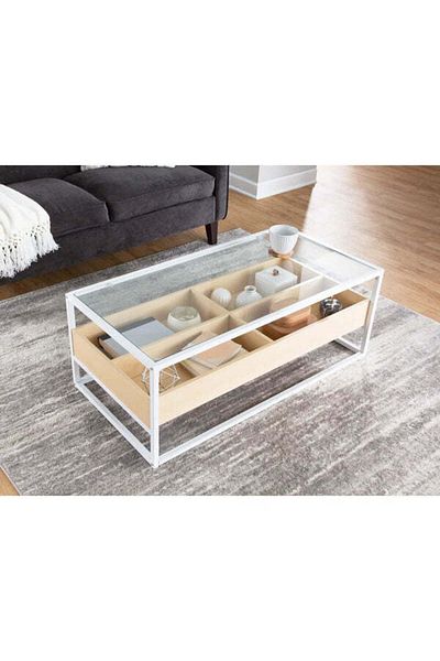 Orient A coffee table that adds a luxurious touch to your home decor.