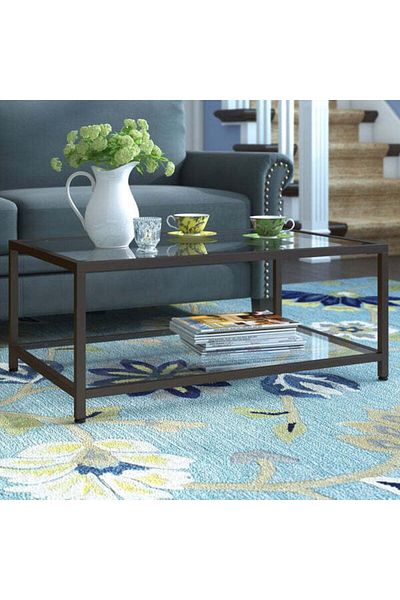 Orient A coffee table that adds a luxurious touch to your home decor.