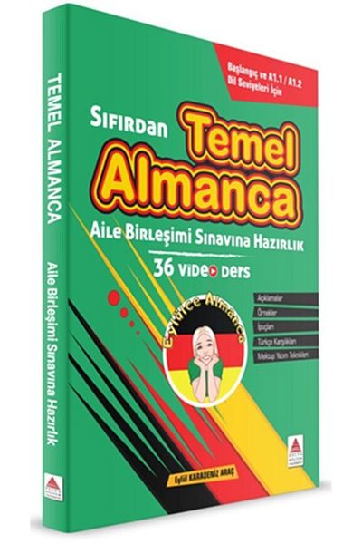 Delta Kültür Yayınevi Delta Culture Basic German from Scratch to Preparing for Family Reunion Exam