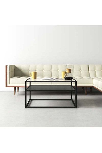 Orient A coffee table that adds a luxurious touch to your home decor.