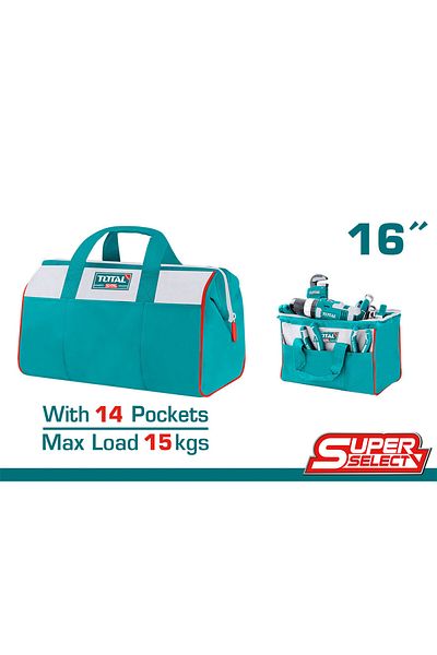 TOTAL Tools bag 16" / 400mm - THT261625
