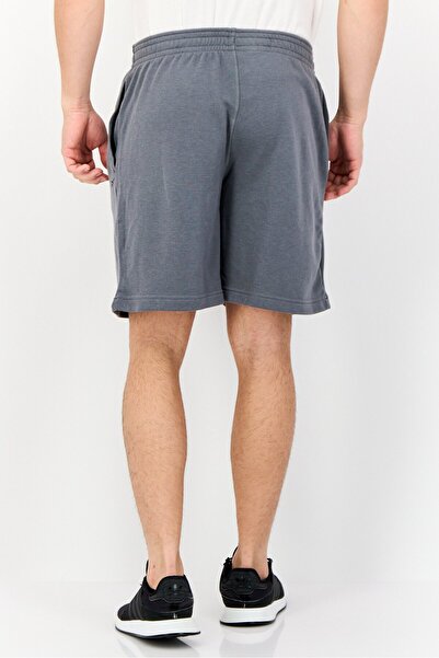 Reebok Men Sportswear Fit Brand Logo Training Shorts, Grey