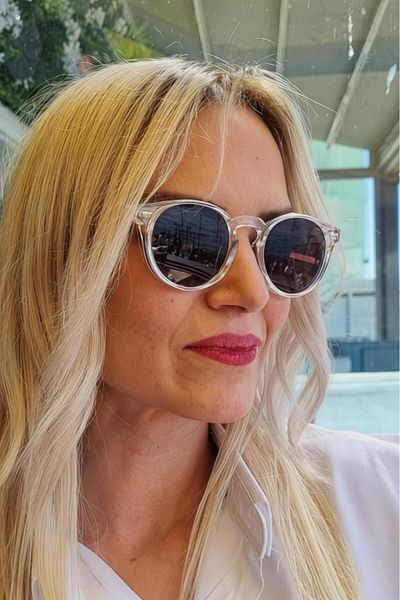 Uniquetrenders Unisex Glenn Vintage Round Model Sunglasses