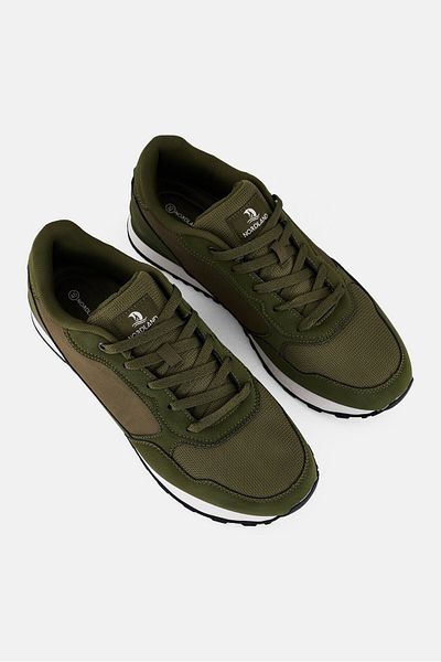 Nordland Men Lace Up Hiking Shoes, Olive