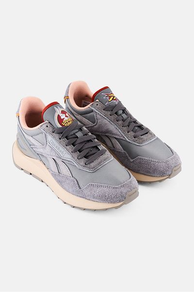 Reebok X Looney Tunes Kids Boy Cl Legacy Az Lace Up Running Shoes, Grey