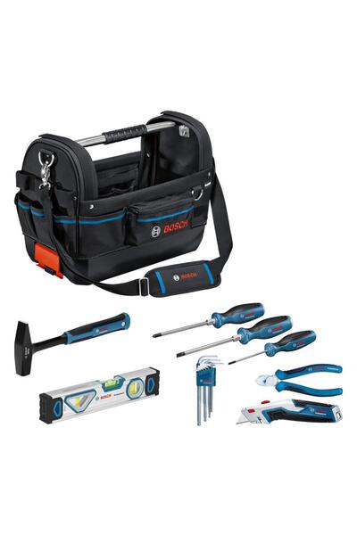 Bosch Professional GWT 20 Çanta + El Aleti Seti 8 Parça 1600A02H5B