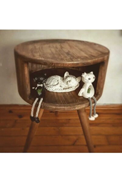 Yonga Doğal Ağaç Masif Kütük Sehpa , Orta Sehpa, Yan Sehpa, Sehpa