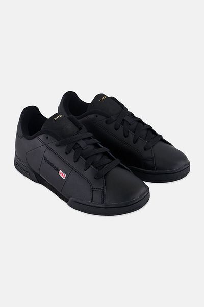 Reebok Kids Boy Npc Ii Lace Up Tennis Shoes, Black