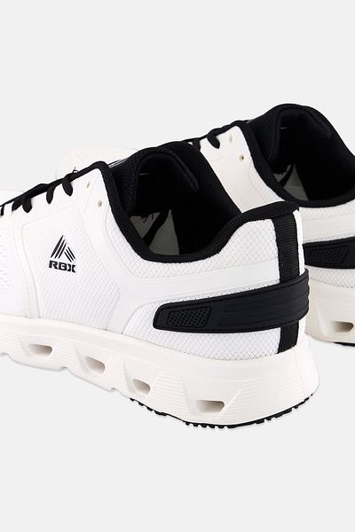 RBX Men Brand Logo Lace Up Training Shoes, White