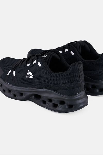 RBX Women Lace Up Outdoor Shoes, Black