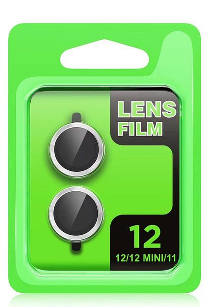 cepmoda "KAMERA LENS PROTECTOR" زجاج مقسى ثلاثي الأبعاد متوافق مع iPhone 11 - أزرق