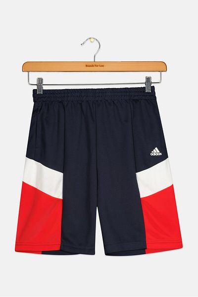 adidas Kids Boy Brand Logo Training Shorts, Multicolor