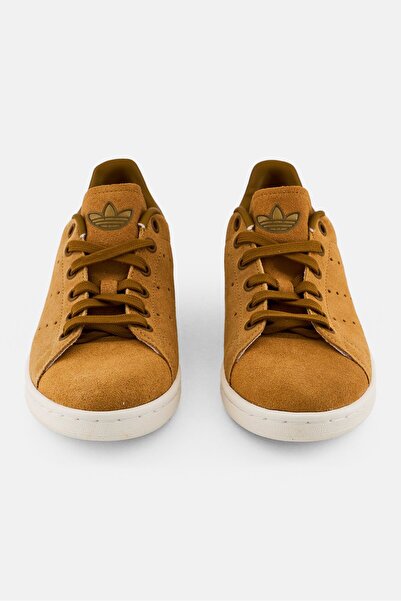 adidas Kids Boy Stan Smith Lace Up Outdoor Shoes, Brown