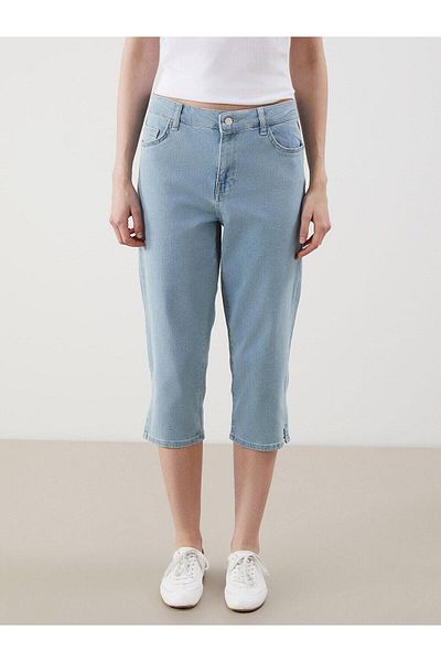 LC Waikiki Lcwaikiki Classic Slim Fit Women's Jeans Capri